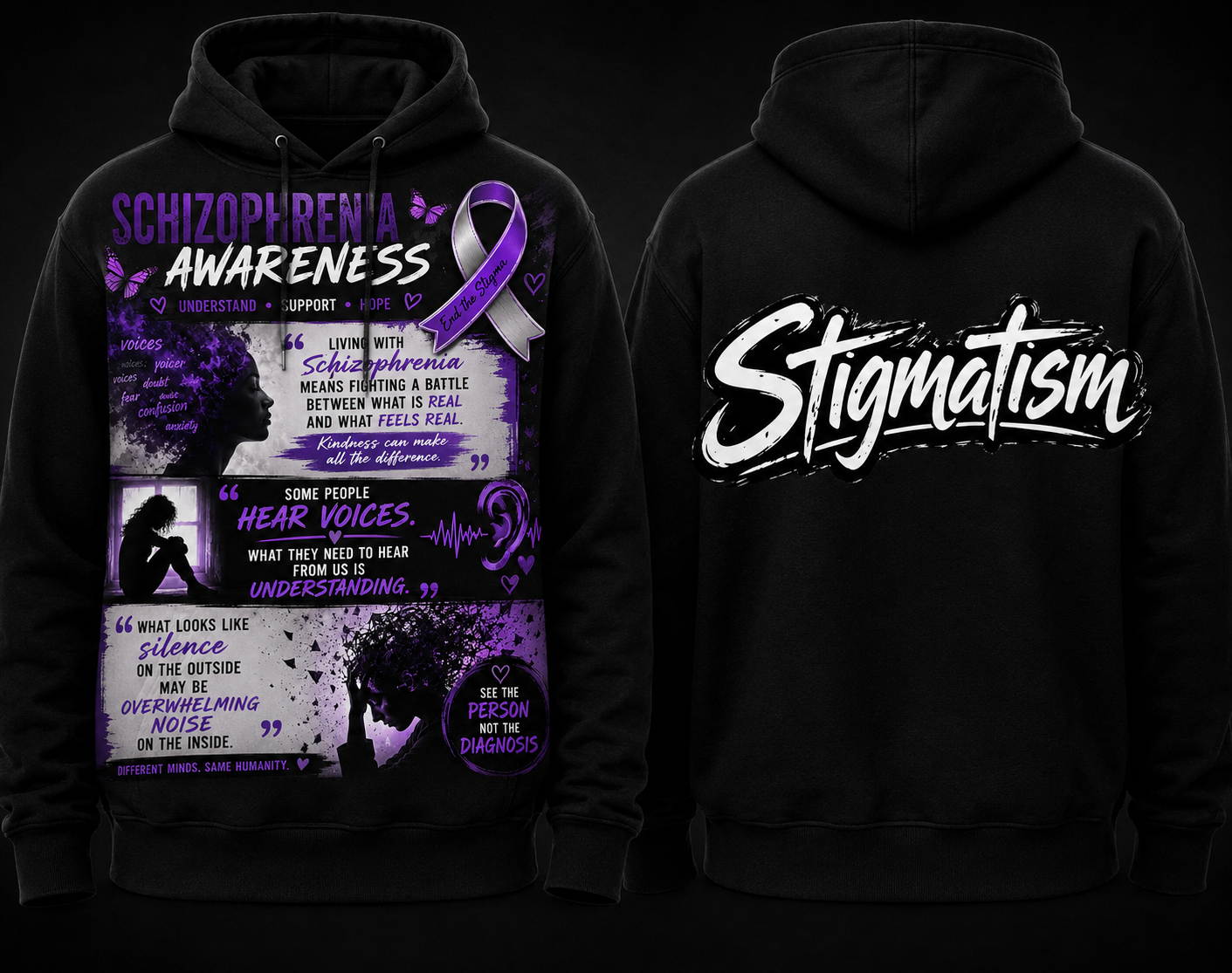 Schizophrenia Awareness Tee — Different Minds